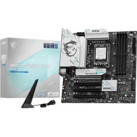 MSI B860M Gaming Plus WIFI Motherboard Micro ATX με Intel 1851 Socket