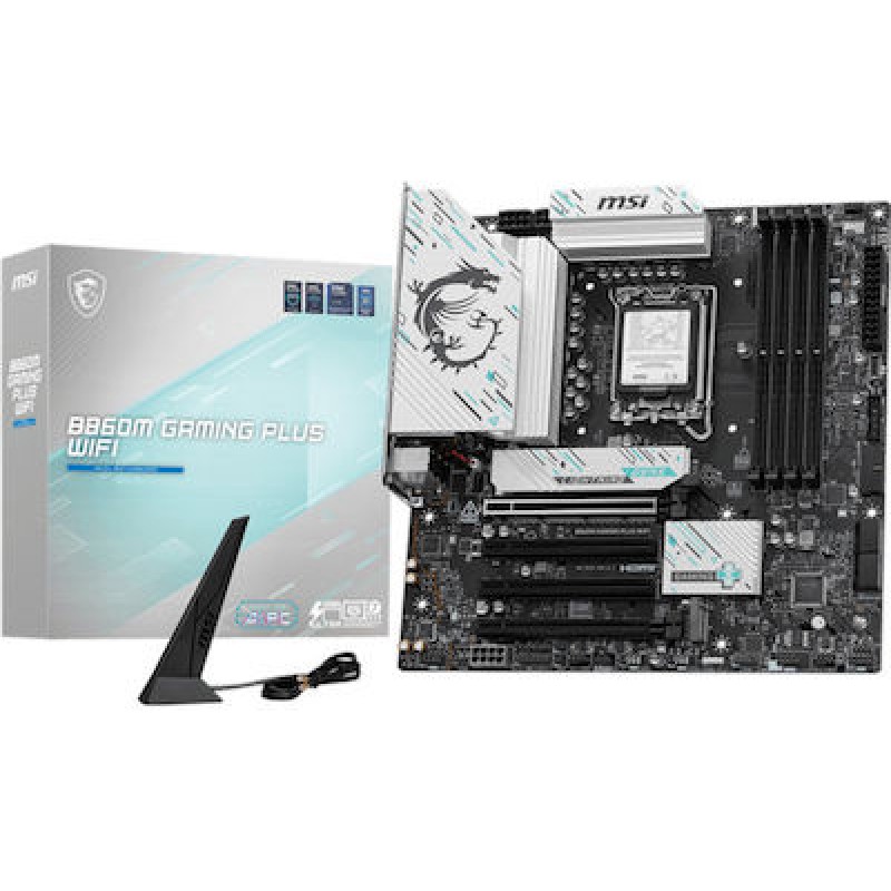 MSI B860M Gaming Plus WIFI Motherboard Micro ATX με Intel 1851 Socket
