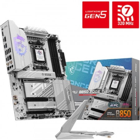 MSI MPG B850 EDGE TI WIFI Motherboard ATX με AMD AM5 Socket