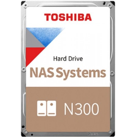Toshiba N300 10TB HDD Σκληρός Δίσκος 3.5" SATA III 7200rpm με 512MB Cache για NAS MN10ADA10TS (MN10ADA10TS)