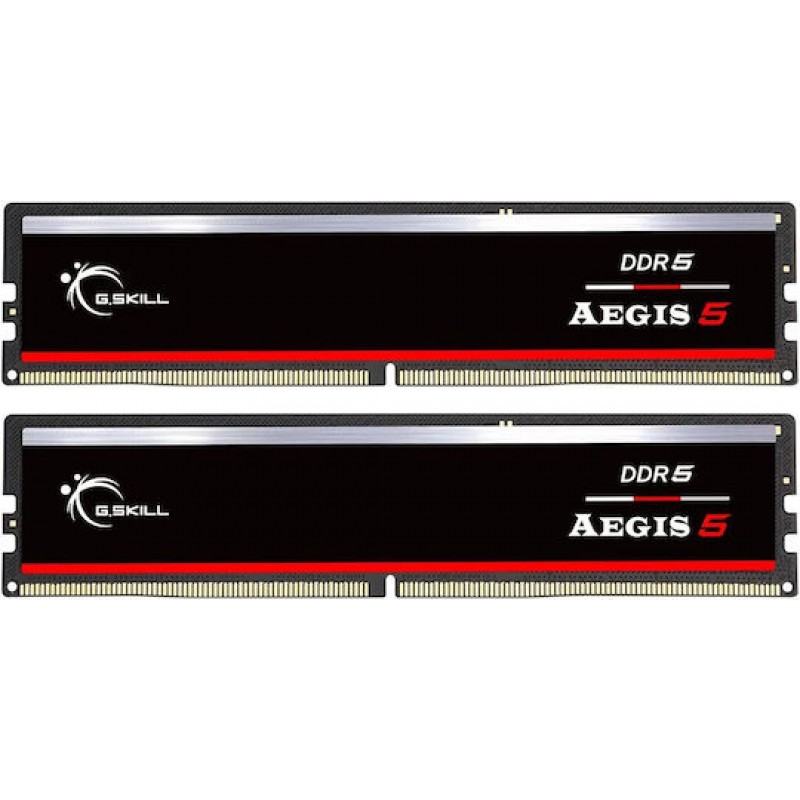 G.Skill Aegis 5 64GB DDR5 RAM με Ταχύτητα 6000 για Desktop (F5-6000J3636F32GX2-IS) (F5-6000J3636F32GX2-IS)