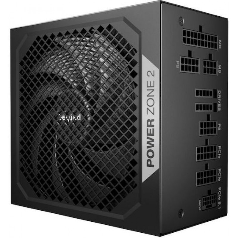 Be Quiet Power Zone 2 750W Μαύρο Τροφοδοτικό Υπολογιστή Full Modular 80 Plus Platinum