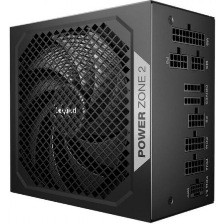 Be Quiet Power Zone 2 850W Μαύρο Τροφοδοτικό Υπολογιστή Full Modular 80 Plus Platinum