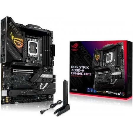 Asus ROG STRIX Z890 H GAMING WIFI Motherboard ATX με Intel 1851 Socket