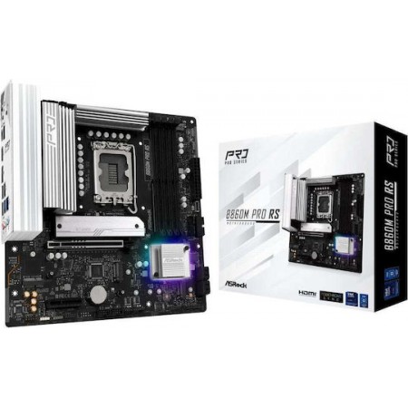 ASRock B860M Pro RS Motherboard Micro ATX με Intel 1851 Socket