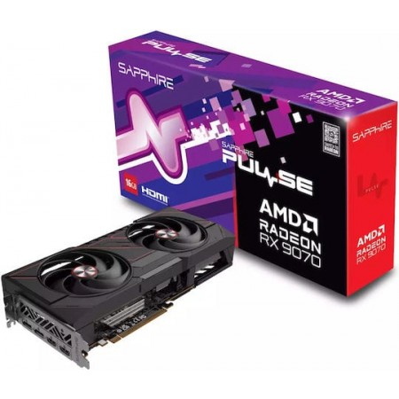 Sapphire Radeon RX 9070 16GB GDDR6 Pulse Κάρτα Γραφικών (11349-03-20G) (11349-03-20G)