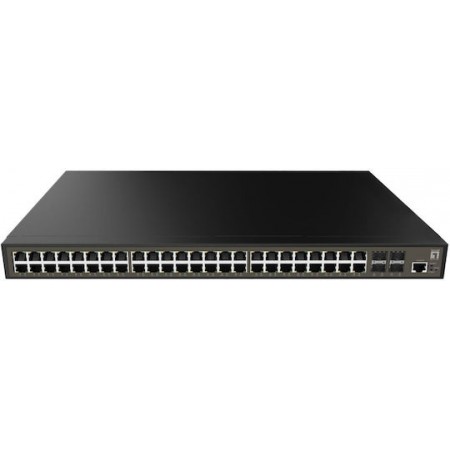 Level One GEL-5271 Managed L2 Switch με 48 Θύρες Gigabit (1Gbps) Ethernet και 4 SFP Θύρες