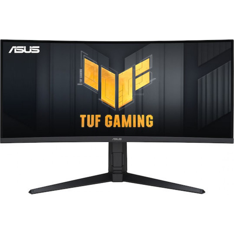Asus TUF Gaming VG34VQL3A Ultrawide VA HDR Curved Gaming Monitor 34" QHD 3440x1440 180Hz με Χρόνο Απόκρισης 1ms GTG