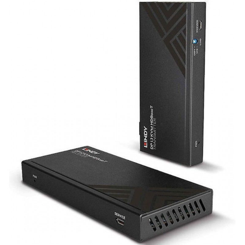 Kvm Switch Lindy 150m Cat.6 Displayport &usb Hdbaset Ext Ir/rs232