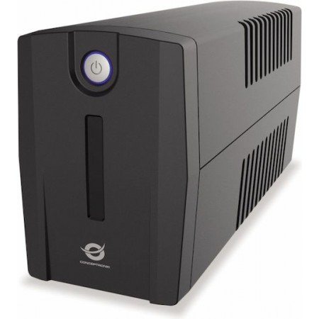 Conceptronic ZEUS07ES UPS Line-Interactive 1000VA 600W με 2 Schuko Πρίζες