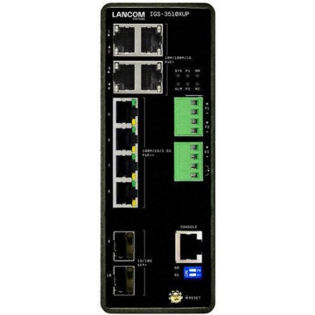 Lancom IGS-3510XUP Unmanaged L3 PoE Switch με 8 Θύρες Gigabit (1Gbps) Ethernet και 2 SFP Θύρες