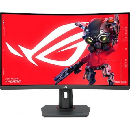 Asus ROG Strix XG32WCMS VA HDR Curved Gaming Monitor 31.5" QHD 2560x1440 280Hz με Χρόνο Απόκρισης 1ms GTG