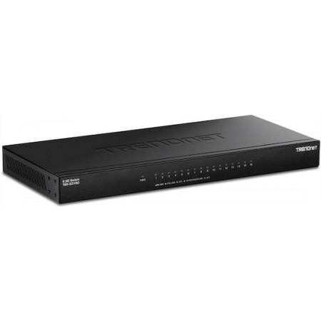 Trendnet TEG-S3160 Unmanaged L2 Switch με 16 Θύρες Gigabit (1Gbps) Ethernet