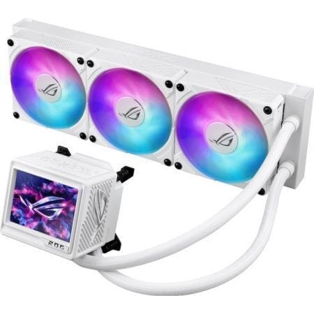 Asus ROG Ryujin III 360 ARGB Extreme Υδρόψυξη Επεξεργαστή Τριπλού Ανεμιστήρα 120mm για Socket AM4/AM5/1700/1200/115x Λευκή