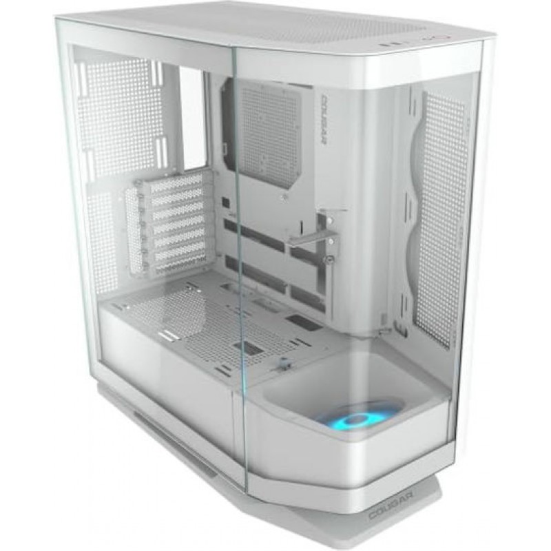 Cougar FV270 Midi Tower Κουτί Υπολογιστή με Πλαϊνό Παράθυρο και RGB Φωτισμό Λευκό