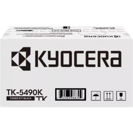Kyocera TK-5490K Γνήσιο Toner Laser Εκτυπωτή Μαύρο (1T0C220NL1)