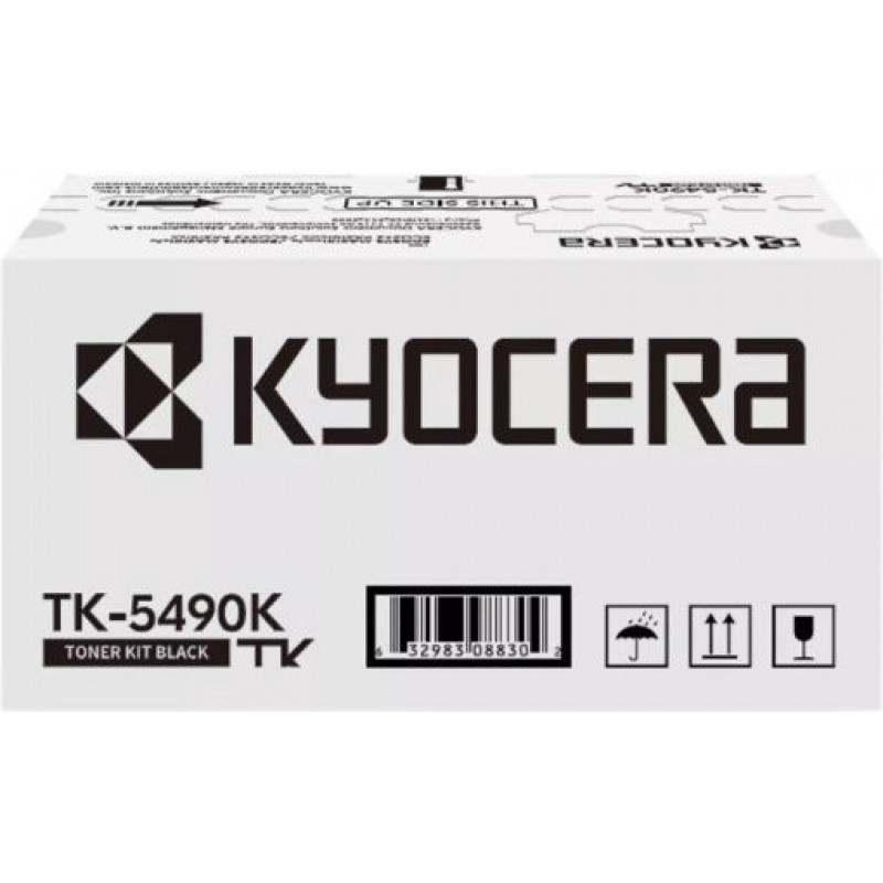 Kyocera TK-5490K Γνήσιο Toner Laser Εκτυπωτή Μαύρο (1T0C220NL1)