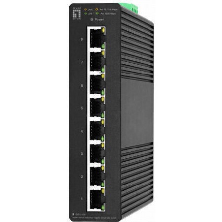 Level One IGS-2108 Managed L2 Switch με 8 Θύρες Gigabit (1Gbps) Ethernet