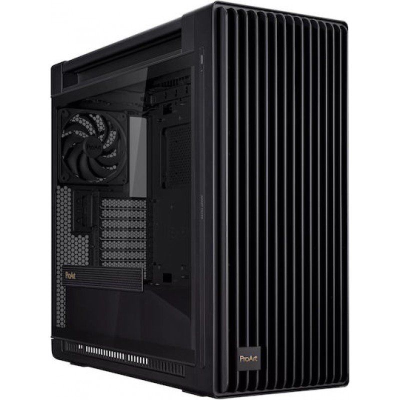 Asus ProArt PA602 Gaming Midi Tower Κουτί Υπολογιστή με Πλαϊνό Παράθυρο Μαύρο