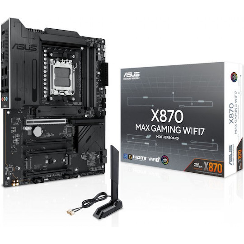 Asus X870 MAX GAMING WIFI7 Motherboard ATX με AMD AM5 Socket