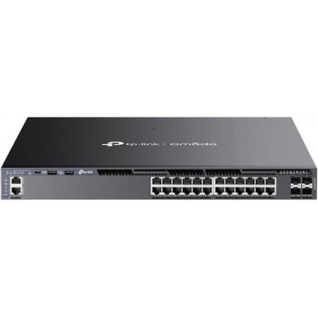 TP-LINK SG6428XHP v1 Managed L2 / L3 PoE+ Switch με 24 Θύρες Ethernet και 4 SFP Θύρες