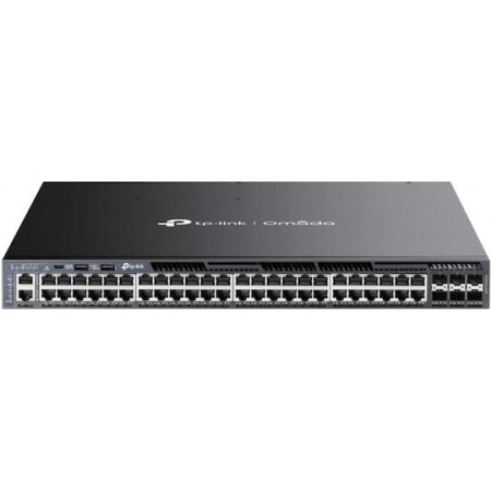 TP-LINK Omada SG6654XHP v1 Managed L2 / L3 PoE+ Switch με 48 Θύρες Gigabit (1Gbps) Ethernet και 6 SFP Θύρες