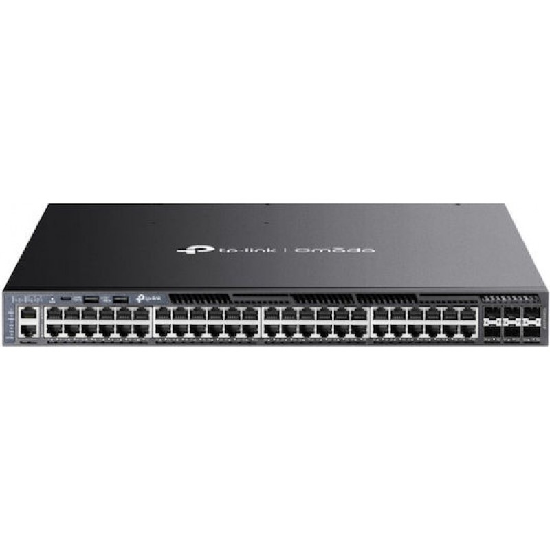 TP-LINK Omada SG6654XHP v1 Managed L2 / L3 PoE+ Switch με 48 Θύρες Gigabit (1Gbps) Ethernet και 6 SFP Θύρες