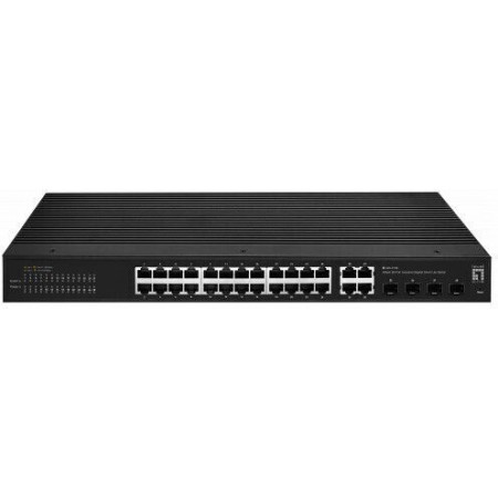 Level One IGS-2128 Managed L2 Switch με 24 Θύρες Gigabit (1Gbps) Ethernet και 4 SFP Θύρες