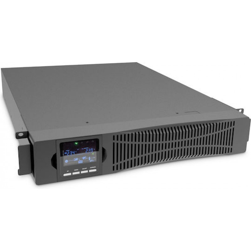 Digitus UPS On-Line 1500VA 1500W με 8 IEC Πρίζες
