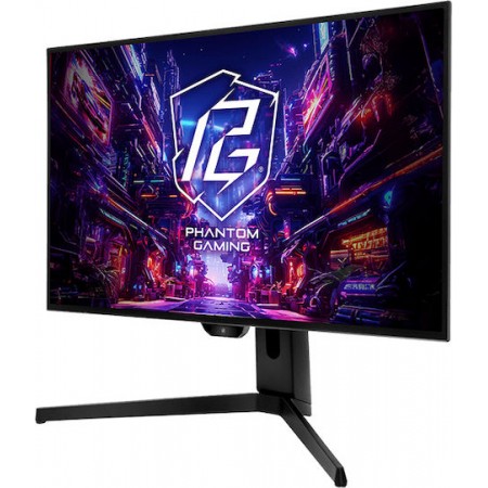 ASRock PGO27QFS OLED HDR Gaming Monitor 27" QHD 2560x1440 240Hz με Χρόνο Απόκρισης 0.03ms GTG