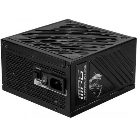 MSI A850GS 850W Μαύρο Τροφοδοτικό Υπολογιστή Full Modular 80 Plus Gold