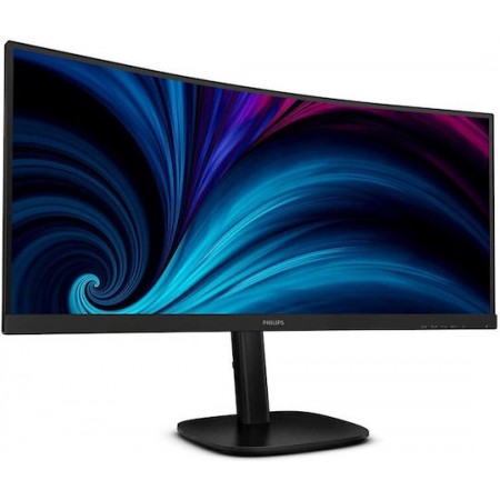 Philips 34B2U3600C VA Curved Monitor 34" QHD 3440x1440 με Χρόνο Απόκρισης 4ms GTG