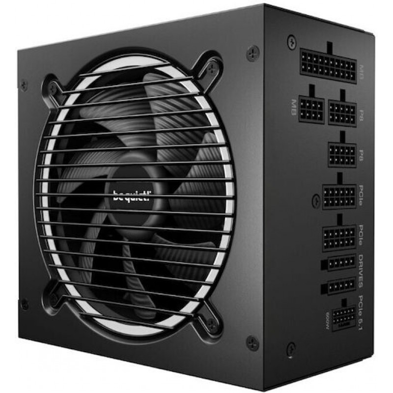 Be Quiet Pure Power 13 M 850W Μαύρο Τροφοδοτικό Υπολογιστή Full Modular 80 Plus Gold