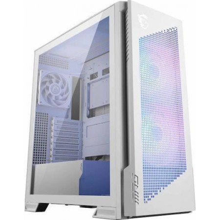 MSI MPG VELOX 300R AIRFLOW PZ Midi Tower Κουτί Υπολογιστή με ARGB Φωτισμό Λευκό
