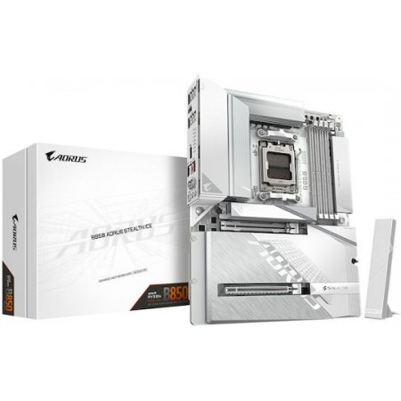 Gigabyte B850 Aorus Stealth Ice Wi-Fi Motherboard ATX με AMD AM5 Socket