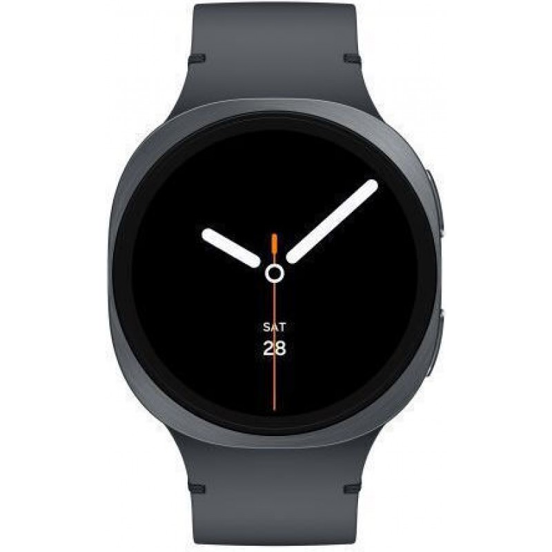 Samsung Galaxy Watch8 Aluminium 40mm Αδιάβροχο με Παλμογράφο (Dark Gray) 