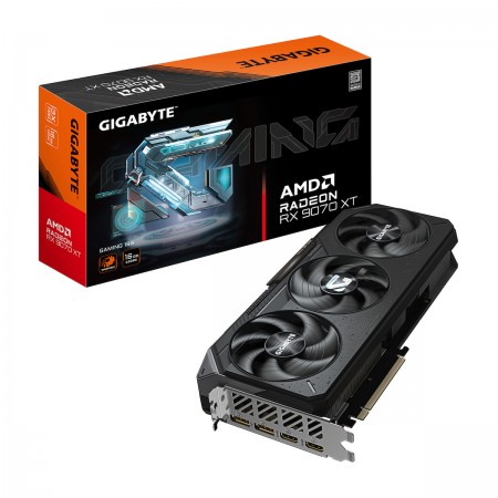 Gigabyte Radeon RX 9070 XT 16GB GDDR6 GAMING Κάρτα Γραφικών GV-R9070XTGAMING-16GD