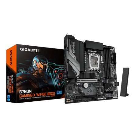 Gigabyte B760M Gaming X WIFI6E GEN5 Motherboard Micro ATX με Intel 1700 Socket