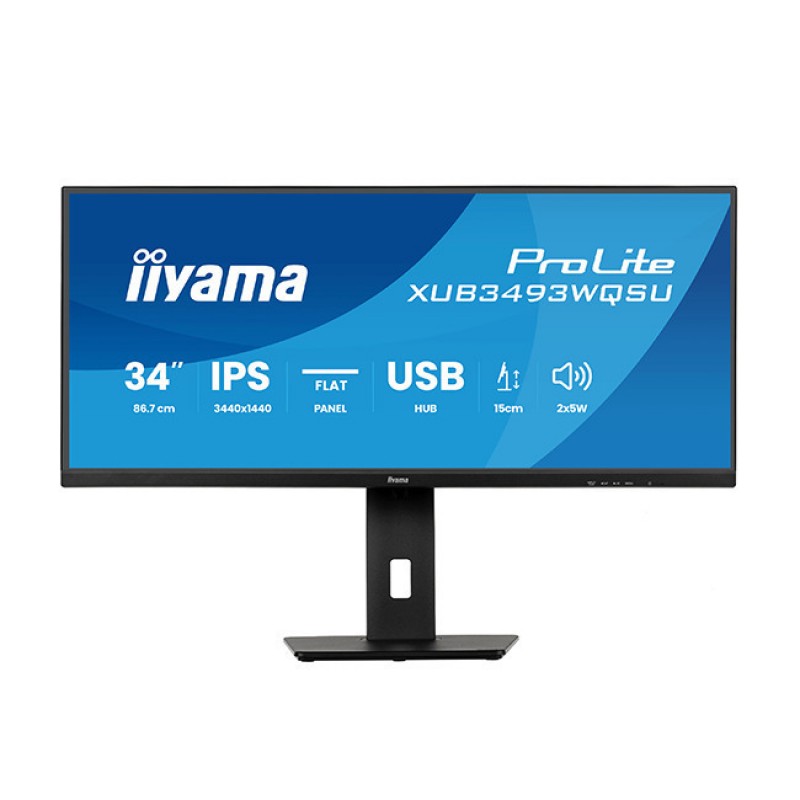 Iiyama XUB3493WQSU-B6 IPS Monitor 34