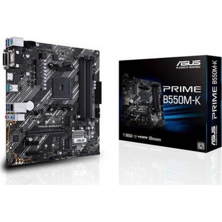 Asus Prime B550M-K Motherboard Micro ATX με AMD AM4 Socket