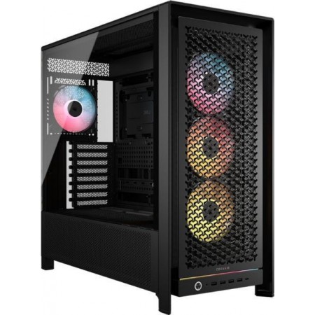 Corsair Frame 5000D RS ARGB Gaming Midi Tower Κουτί Υπολογιστή με Πλαϊνό Παράθυρο Μαύρο
