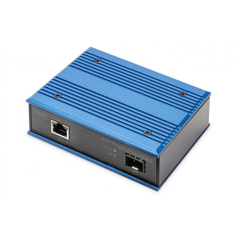 Digitus DN-652104-1 Unmanaged L2 PoE+ Switch με 1 Θύρες Ethernet και 1 SFP Θύρα