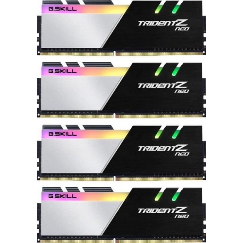 G.Skill Trident Z Neo DDR4 32GB RAM με 4x8GB Modules και Ταχύτητα 3600 για Desktop F4-3600C18Q-32GTZN
