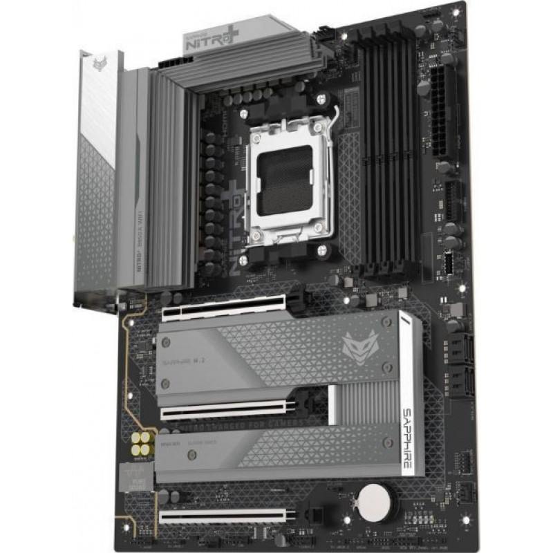 Sapphire Nitro+ B850A WiFi 7 Motherboard ATX με AMD AM5 Socket 52123-03-40G
