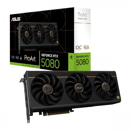 Asus GeForce RTX 5080 16GB GDDR7 ProArt OC Κάρτα Γραφικών 90YV0N30-M0NA00