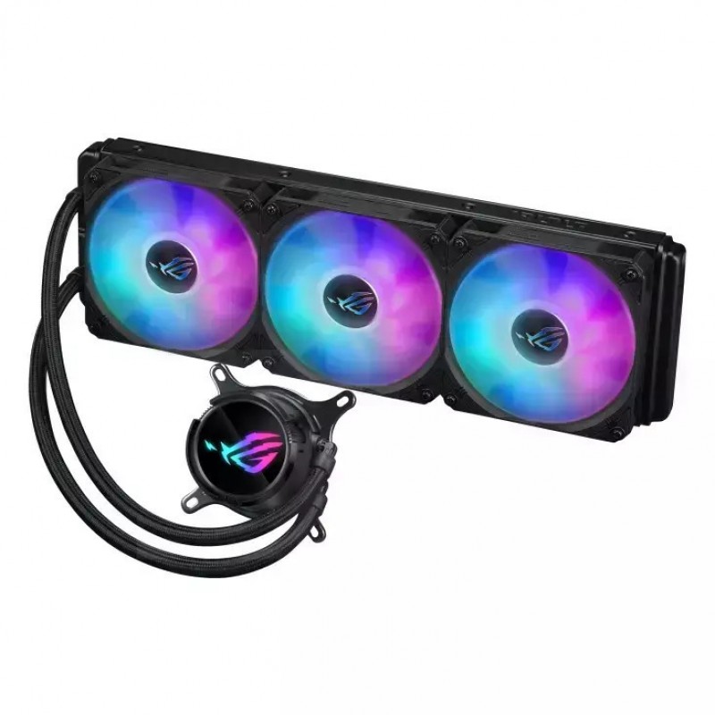 Asus ROG STRIX LC III 360 (v2) Υδρόψυξη Επεξεργαστή Τριπλού Ανεμιστήρα 120mm για Socket AM4/AM5/1700/1200 με ARGB Φωτισμό