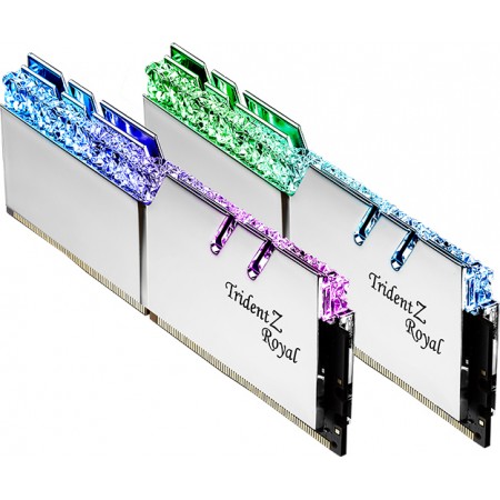 G.Skill Trident Z Royal DDR4 32GB RAM με 2x16GB Modules και Ταχύτητα 3600 για Desktop F4-3600C18D-32GTRS