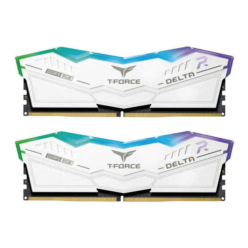 TeamGroup T-Force Delta RGB DDR5 32GB RAM με 2x16GB Modules και Ταχύτητα 6000 για Desktop FF4D532G6000HC30DC01