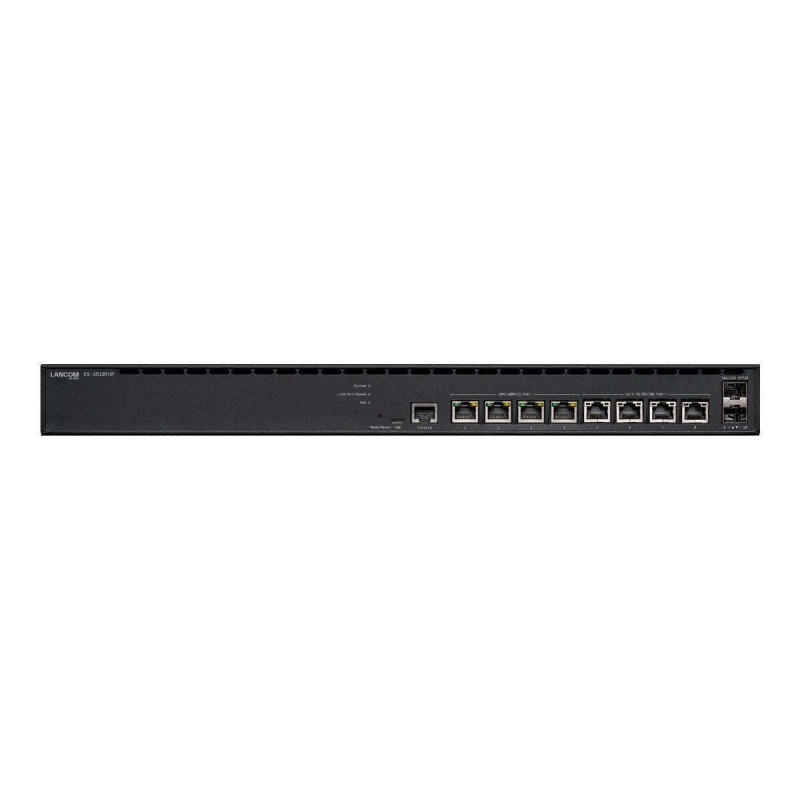 Lancom XS-3510YUP Managed L2 PoE+ Switch με 8 Θύρες Gigabit (1Gbps) Ethernet και 2 SFP Θύρες