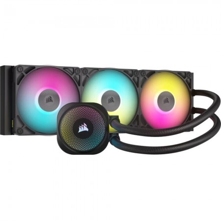 Corsair NAUTILUS 360 RS LCD Υδρόψυξη Επεξεργαστή Τριπλού Ανεμιστήρα 120mm για Socket AM4/AM5/1700